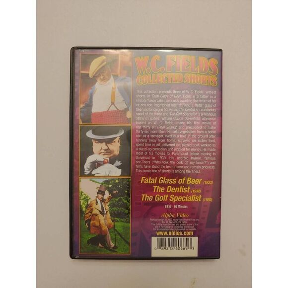 W.C. Fields Collected Shorts (DVD, 1930-1933, B&W) - Picture 2 of 3